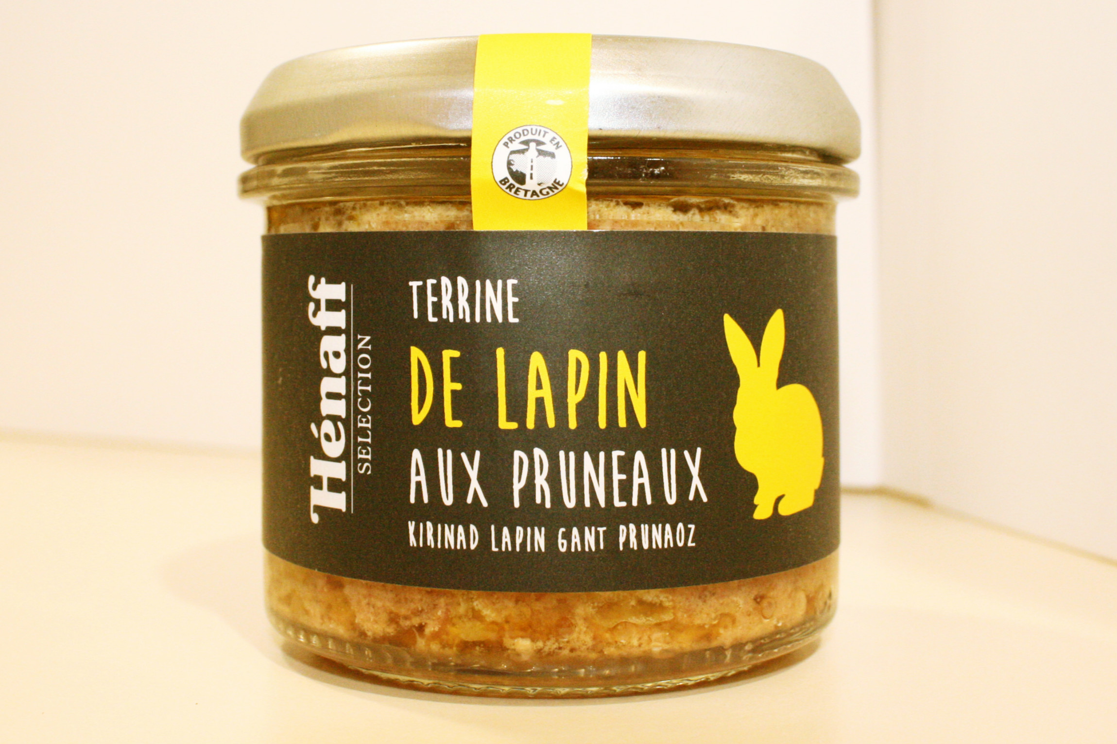 TERRINE DE LAPIN AUX PRUNEAUX 90G HENAFF