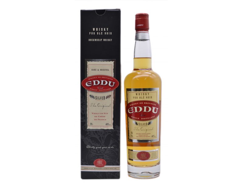EDDU silver  whisky 100% pur blé noir