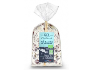 Sel de Guérande IGP aux trois algues de Bretagne – 250g – Sachet