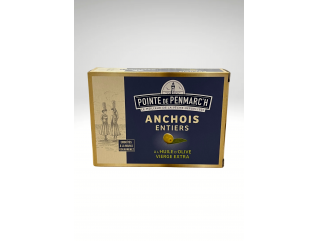 LA POINTE DE PENMARC'H ANCHOIS ENTIERS A L'HUILE D'OLIVE VIERGE EXTRA