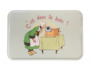 Boîte métal 350g assortiment galettes et palets nature 