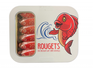 BOÎTE MÉTAL ROUGETS EN CHOCOLAT 