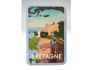 Boîte métal 350g assortiment galettes et palets nature 