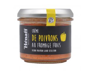 Crème de poivrons au fromage frais 