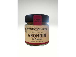 Rillettes de Grondin au Massala Groix&nature 