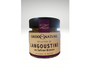 Rillettes de Langoustine au Safran Breton Groix&nature