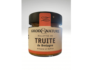 Rillettes de truite Groix&nature