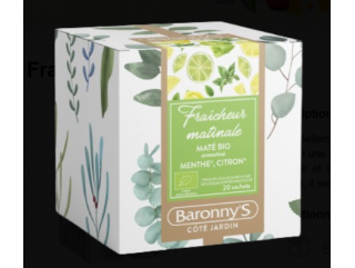 GAMME JARDIN THÉ FRAÎCHEUR MATINALE BIO
