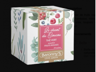 GAMME JARDIN THÉ LE CHANT DU COUCOU