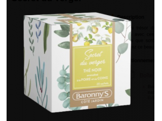 GAMME JARDIN THÉ SECRET DU VERGER 