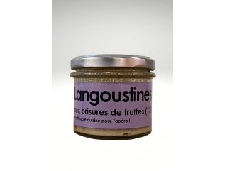 ATELIER DU CUISINIER LANGOUSTINES AUX BRISURES DE TRUFFES 1%