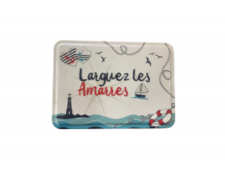 Boîte métal 180g assortiment galettes et palets nature 