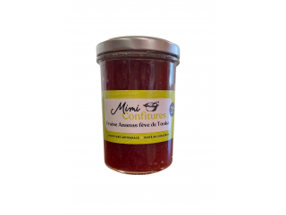 MIMI CONFITURE FRAISE ANANAS FÈVE DE TONKA 250G