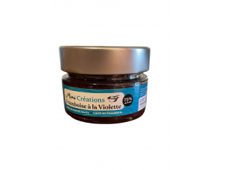MIMI CONFITURE FRAMBOISE A LA VIOLETTE 120g