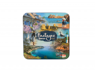 Boîte carrée 180g assortiment galettes et palets nature 
