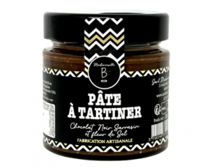 PÂTE A TARTINER CHOCOLAT NOIR, SARRASIN ET FLEUR DE SEL