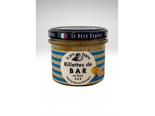 LE PERE EUGENE RILLETTES DE BAR AU YUZU 