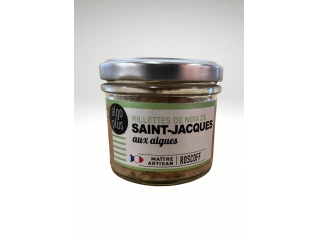 ALGO PLUS RILLETTES DE NOIX DE ST JACQUES AUX ALGUES 