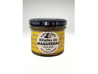 LE PERE EUGENE RILLETTES DE MAQUEREAU CITRON CONFIT 