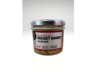 ALGO PLUS RILLETTES DE ROUGET BARBET AU FENOUIL 