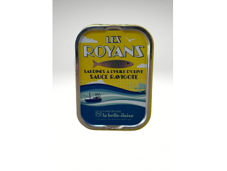 LA BELLE ILOISE SARDINES A L'HUILE D'OLIVE, SAUCE RAVIGOTE