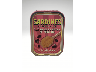 LA BELLE ILOISE SARDINES AUX BAIES DE BATAK ET CURCUMA 