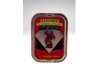 LA BELLE ILOISE SARDINES A L'HUILE D'OLIVE SAINT-GEORGES 