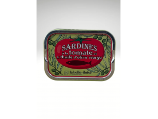 LA BELLE ILOISE SARDINES A LA TOMATE ET A L'HUILE D'OLIVE VIERGE 