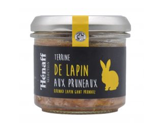 TERRINE DE LAPIN AUX PRUNEAUX 90G HENAFF 