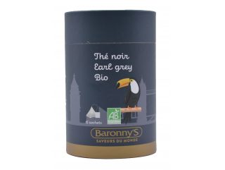 Thé noir Earl Grey bio