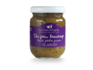 CONFITURE UN PEU, BEAUCOUP (KIWI, PÊCHES JAUNES)