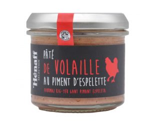 PATE DE VOLAILLE AU PIMENT D ESPELETTE HENAF