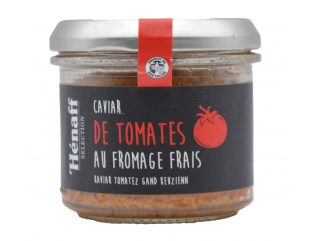 Caviar de tomates au fromage frais