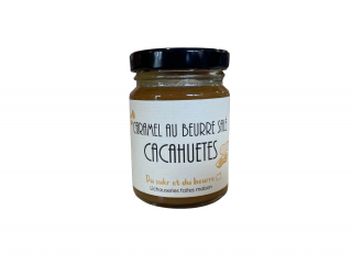 CARAMEL AU BEURRE SALÉ "DU SUKR ET DU BEURRE" CACAHUÈTES 100g