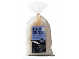Fleur de sel de Guérande en sachet vent d'ouest 