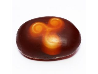 Galet de savon au Caramel 100gr