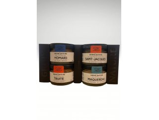 Coffret Mini Rillettes 4x30g Groix&nature