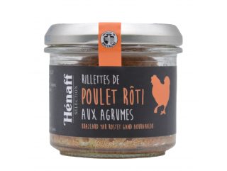 Rillettes de poulet rôti aux agrumes