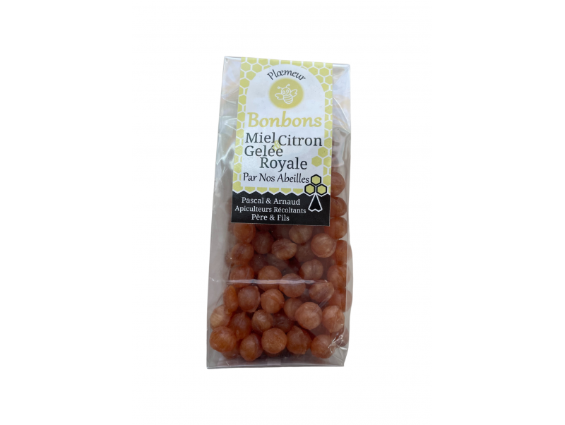 BONBONS MIEL GELÉE ROYALE & CITRON 