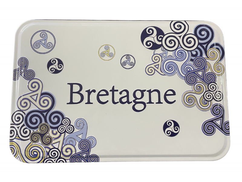 Boîte métal 350g palets nature 