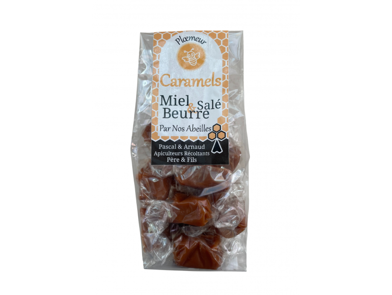 BONBONS CARAMEL BEURRE SALÉ ET MIEL