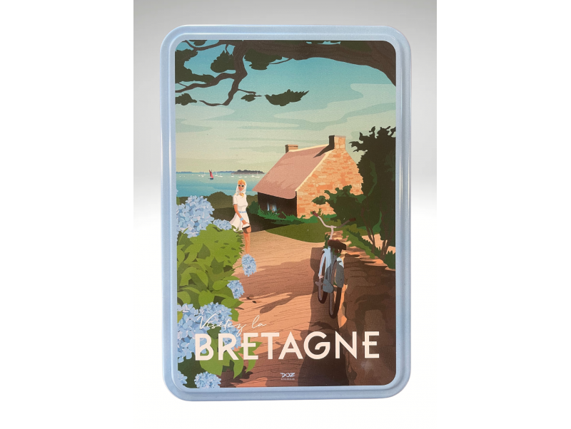Boîte métal 350g assortiment galettes et palets nature 