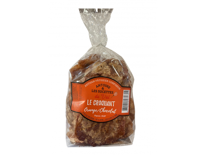 CROQUANTS DU VAL ORANGE-CHOCOLAT 