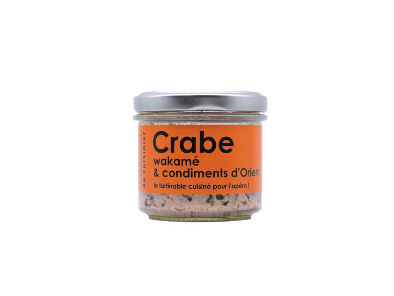 Crabe wakamé & condiments d'Orient