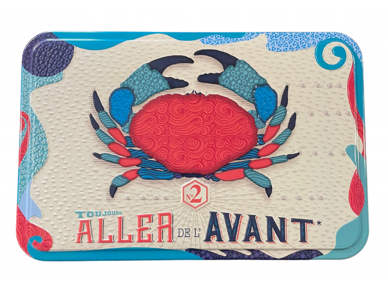 Boîte métal 350g galettes nature 