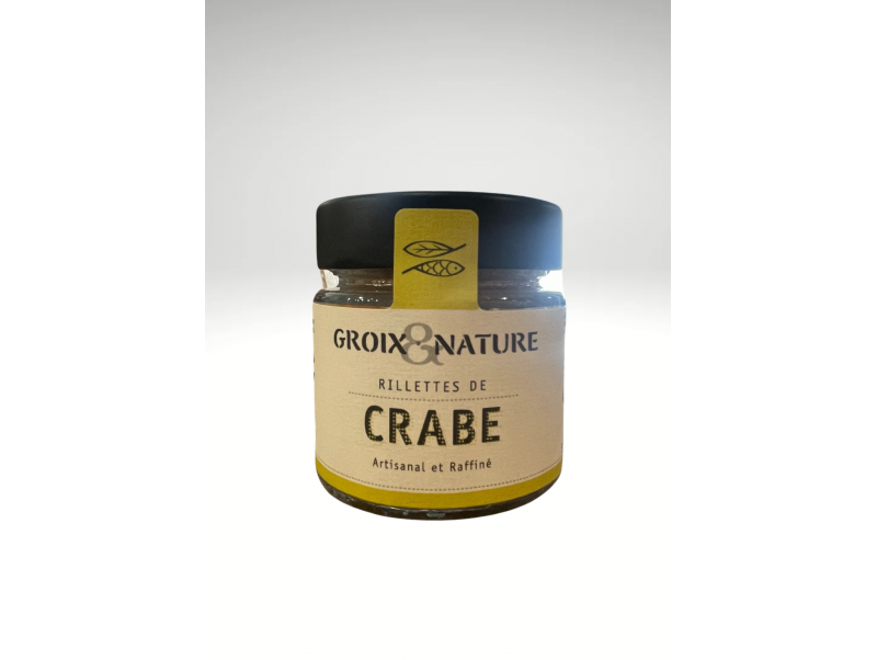Rillettes de crabe Groix&nature