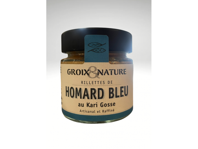 Rillettes de Homard Bleu au Kari Gosse Groix&nature