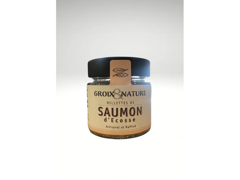 Rillettes de saumon Groix & nature  