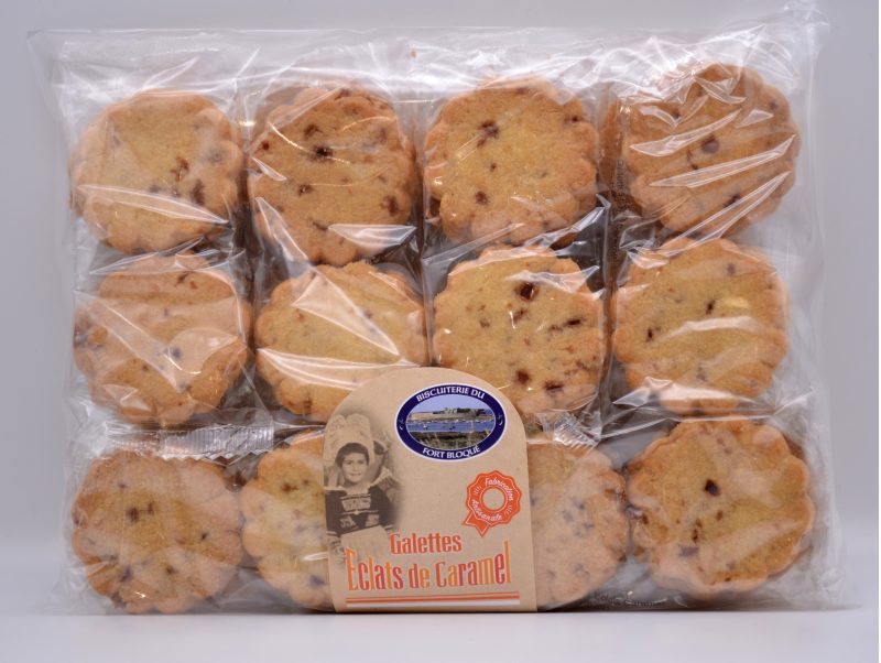 Galettes bretonnes aux éclats de caramel au beurre salé - 600g