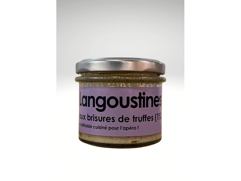 ATELIER DU CUISINIER LANGOUSTINES AUX BRISURES DE TRUFFES 1%